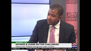 Savings amp Loans Sector Challenges  Business Live on JoyNews 24718 [upl. by Oinegue833]