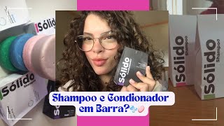 Shampoo e condicionador sólido Simple Organic  vale a pena 🧼🫧Resenha completa cabelo ondulado🦁 [upl. by Krueger]