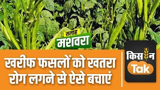 Kharif Farming Tips खरीफ फसलों में लग रहे ये रोग इन उपायों से करें बचाव  Kisan Tak [upl. by Upshaw]