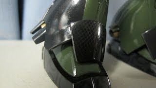 Gundam mech model workshop 77 Airbrushing Carbonfiber tutorial [upl. by Benenson]