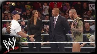 The Authority announces the WWE Championship Unification Match Raw November 25 2013 [upl. by Aicilyhp]