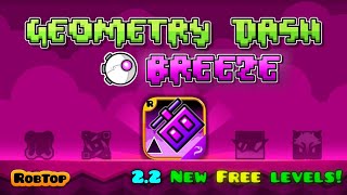 GEOMETRY DASH BREEZE All Levels 14  All Coins  Swingcopter Mode [upl. by Kentiggerma409]