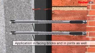 fischer VBSM quick facade repair for twoleaf cavity walls [upl. by Hootman]