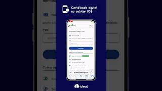 Certificado digital A1 arquivo no celular IOS funciona [upl. by Novak]