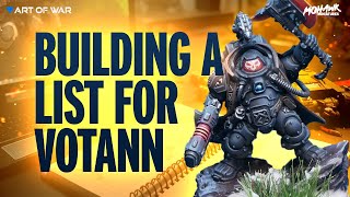 Building a Leagues of Votann Warhammer 40k Army List 10th Edition [upl. by Gert]