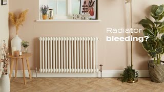 How to bleed a radiator [upl. by Seeto]