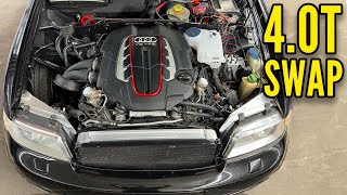 He Swapped a Twin Turbo V8 and V10 into Audi S4s [upl. by Ayital716]