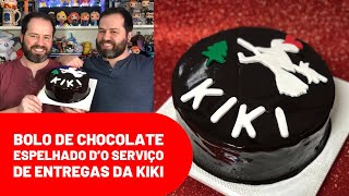 319 Bolo de chocolate espelhado dO Serviço de Entrega da Kiki [upl. by Rikahs]