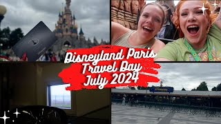 Disneyland Paris July 2024  Travel Day  Eurotunnel Annual Pass Disability Pass Rides Relax 🚗🇫🇷 [upl. by Philis486]