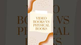 📚 Video Books vs Physical Books Which is Right for You  Pros and Cons Explained 📖 [upl. by Laddie]