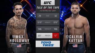 UFC 257 MAX HOLLOWAY vs CALVIN KATTAR hdmp4 [upl. by Shuping400]