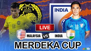 Malaysia Vs India LIVE Watch along  Merdeka Cup 2023 Live  Can India win in front 70K fans [upl. by Angrist]