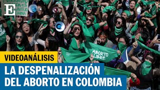 Colombia las dos caras de la despenalización del aborto  Noticias Telemundo [upl. by Ynohtnaleahcim]