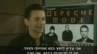 Depeche Mode  Tour of the Universe 2009  Interview  Dave Gahan [upl. by Yeltrab]