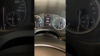 2018 Mercedes Benz Metris oil reminder reset procedure [upl. by Huba599]