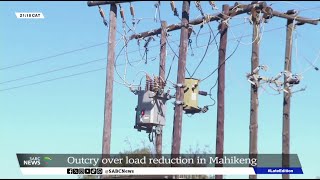 Electricity Focus  Outcry over load reduction in Mahikeng [upl. by Aguie]