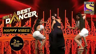 Mallaika की Twerking से Stage पे हुआ Blaze  Indias Best Dancer  Happy Vibes [upl. by Nuahsor470]