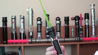 Star Wars Lightsabers Collection 2016 [upl. by Swithin439]