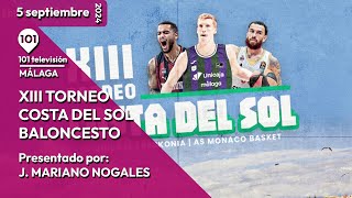 🔴 EN DIRECTO  Unicaja Baloncesto vs AS Mónaco  Torneo Costa del Sol  5 septiembre [upl. by Arebma436]