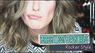 BEACH WAVES TUTORIAL  HOW TO STYLE A LOB  EASY EVERYDAY HAIR TUTORIAL  Shenae GrimesBeech [upl. by Alberik230]