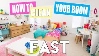 How to Clean Your Room FAST [upl. by Rosamond335]