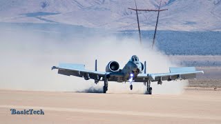 A10 Warthog  Worlds Most Powerful Attack Aircraft In Action [upl. by Aciraa522]