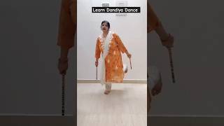 Dandiya Dance Steps youtubeshorts garbadance shortvideo shrutidancestudio [upl. by Calley675]