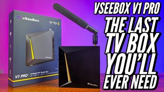 vSeeBox V1 Pro 6K Android OTT Media Box The Last Box You Will Ever Need Unboxing [upl. by Nylyak]