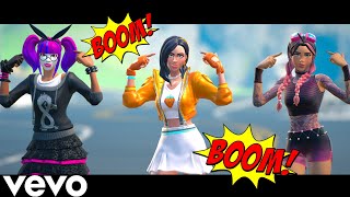 Fortnite  Bim Bam Boom Official Music Video  Carla  Bim Bam toi Emote [upl. by Darrell496]