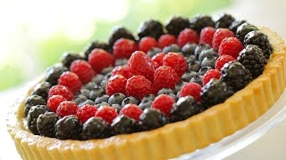 Beths Homemade Fruit Tart Recipe  ENTERTAINING WITH BETH [upl. by Wrightson]