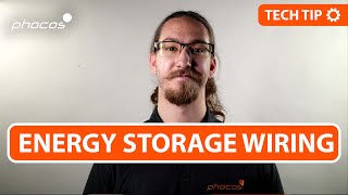 Phocos Tech Tip Energy Storage Wiring amp Preparation [upl. by Leclair]