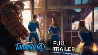 The Fantastic Four First Steps  Full Trailer 4K [upl. by Iturhs]