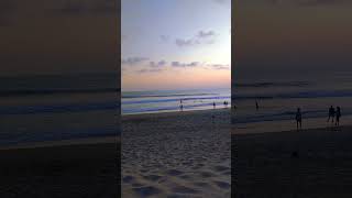 Sunset at Petitenget Beach Seminyak Bali [upl. by Willie]