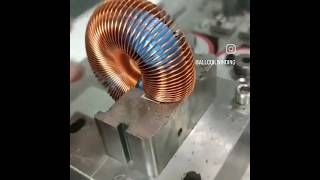 Flat Wire Toroidal Winding Edge Wire [upl. by Atinaej]