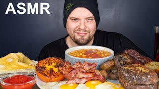 ASMR FULL ENGLISH BREAKFAST EATING SOUNDS  DAVE KAY ASMR [upl. by Cosimo429]