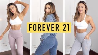 FOREVER 21 ACTIVEWEAR HAUL Affordable amp WOW [upl. by Neleb]