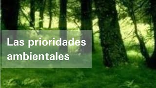 Las prioridades ambientales  Ciencias Naturales [upl. by Leund]