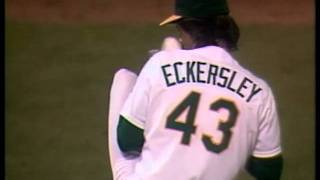 Dennis Eckersley  Baseball Hall of Fame Biographies [upl. by Mcroberts]