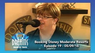 Booking Disney Moderate Resorts  050916 [upl. by Yahsel550]