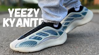 You’re Going To Like These Yeezy 700 V3 Kyanite Review amp On Foot [upl. by Hardunn]