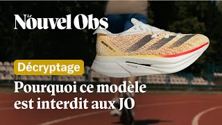 Marathon aux JO 2024  pourquoi ces quotsuperchaussuresquot sontelle interdites [upl. by Dafna]