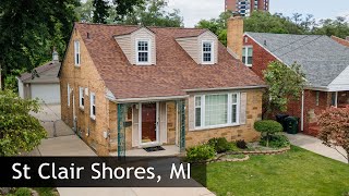 Tour of 23149 Liberty St  St Clair Shores MI Real Estate amp Homes Virtual Tour [upl. by Orelle836]