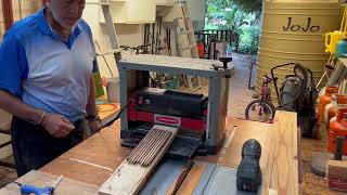 DIY Maximizing a Thicknesser Planer for Thin Wood Pieces [upl. by Rodrich]