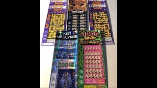 Variety of Canada Lottery scratch tickets [upl. by Ynobe]