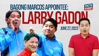 Bakit inappoint si Larry Gadon [upl. by Eniamerej142]