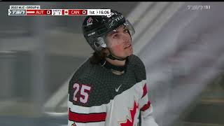 2022 IIHF World Junior Championship Austria Vs Canada  12282021 [upl. by Litsyrk]