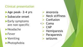 Tubercular Meningitis in children [upl. by Thorlay657]