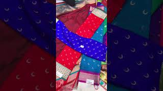 Fancy Silk Saree Collection  Wholesale Saree Market  Dwarkadas Shamkumar Exclusive 💃 [upl. by Dolorita]