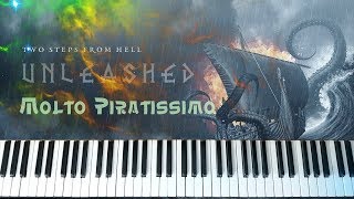 Two Steps From Hell  Molto Piratissimo  Piano  with piano sheet [upl. by Shugart]