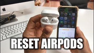 How To Reset your Apple AirPods  Hard Reset [upl. by Essilrahc98]